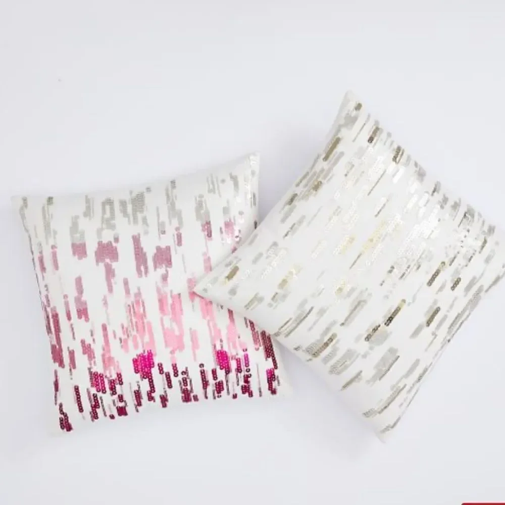 Pottery Barn Monique Lhuillier Sequin Pillow Cover